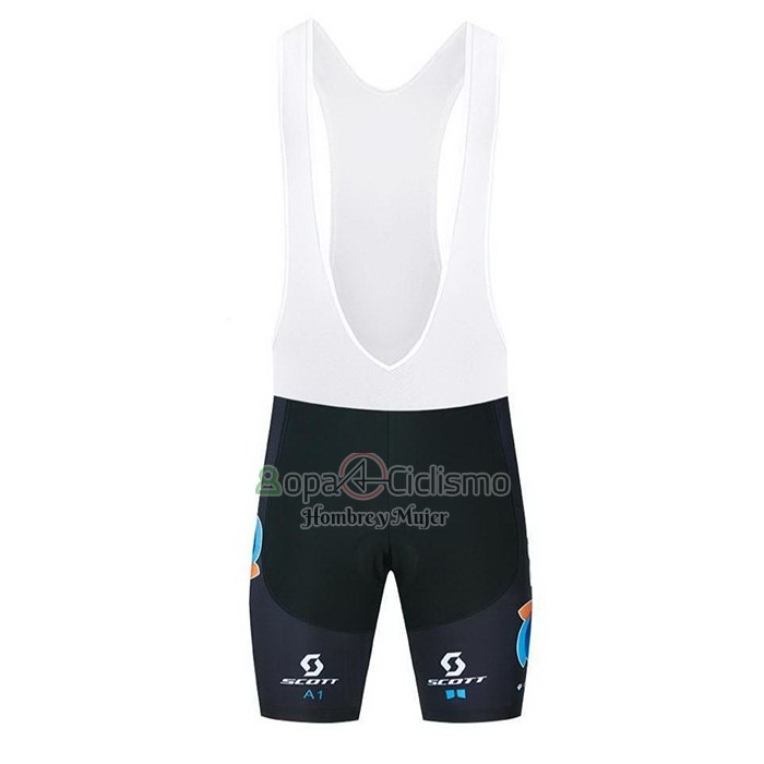 Dsm Ropa Ciclismo Culotte Corto 2021 Mangas Cortas Azul Negro